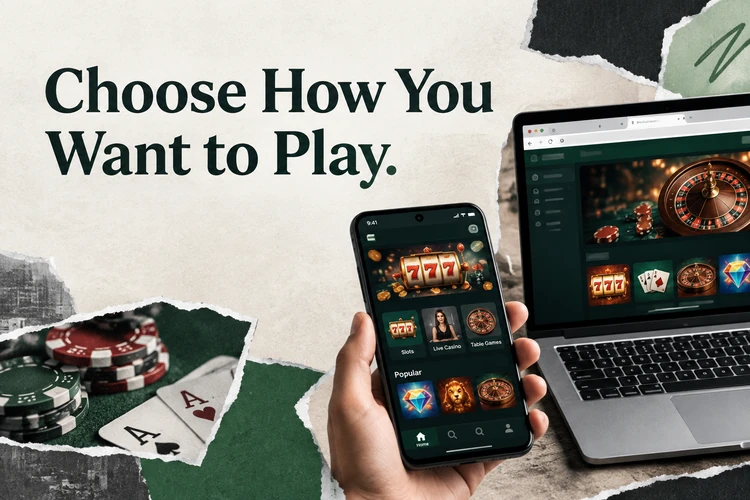 Choose How You Want to Play