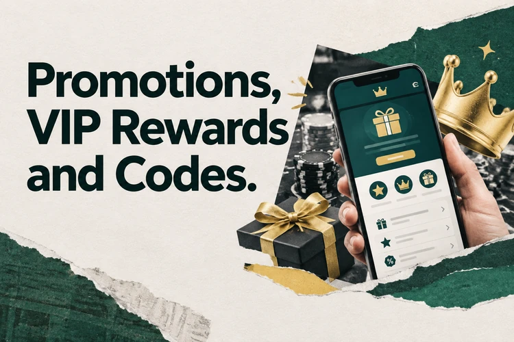 Promotions, VIP Rewards and Codes